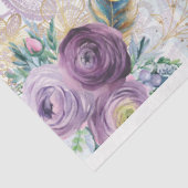 Regal Peacock Viktorianisch Ephemera Decoupage Pap Seidenpapier (Ausschnitt)