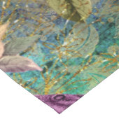 Regal Peacocks Peacock Tablecloth Tischdecke (Schrägansicht)