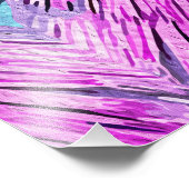 Regal Pigeon Majesty Vivid Realistisches Vogelport Fotodruck (Ecke)