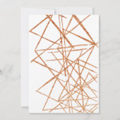 Regal Pink, Gold Watercolor Kinderdusche Einladung (Rückseite)