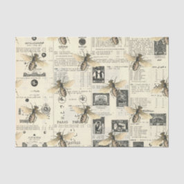 Regal Queen Bee auf Vintagem französischem Papier