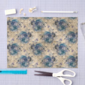 Regal Queen Bee W/Blue Rose Seidenpapier (Handwerk)