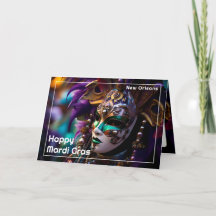 💚 💜 💛 Regal Radiance: Mardi Gras Majestät