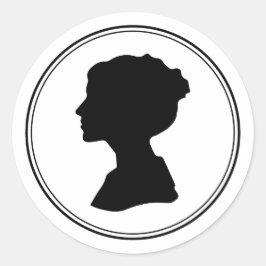 Regal Regency Wedding Envelope Stickers