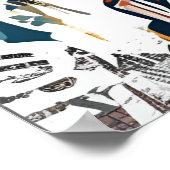Regal Resolve - Afrocentric Bold Portrait I Poster (Ecke)