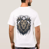 Regal Roar Apparel: Entfesseln Sie Ihre innere Löw T-Shirt (Rückseite)