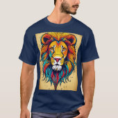 "Regal Roar: Trage die Wildnis" T-Shirt (Vorderseite)