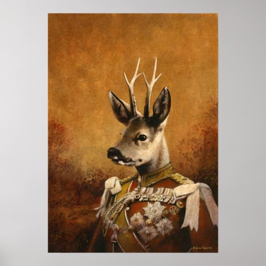 Regal Roe Deer Poster (Vorne)