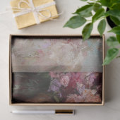 Regal Rooster Pink Romantische Blüten Dekoupage Seidenpapier (Geschenk)