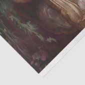 Regal Rooster Pink Romantische Blüten Dekoupage Seidenpapier (Ausschnitt)