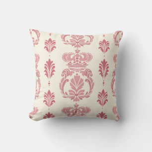 Regal Rose Crown Princesscore Kissen
