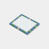 Regal Scottish Clan MacDowall Tartan Post-it Klebezettel (angewinkelt)