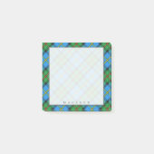 Regal Scottish Clan MacLeod von Harris Tartan Post-it Klebezettel (Vorderseite)