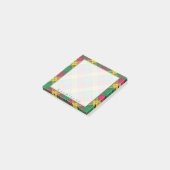 Regal Scottish Clan MacMillan Tartan Post-it Klebezettel (angewinkelt)