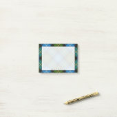 Regal Scottish Clan MacNeil Tartan Post-it Klebezettel (Auf Schreibtisch)