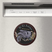 Regal Silver Griffin Magnet (In Situ (Geschirrspüler))
