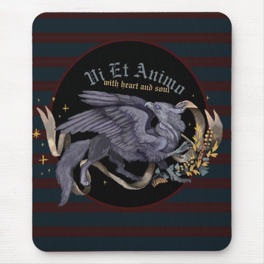 Regal Silver Griffin Mousepad (Vorne)