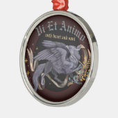 Regal Silver Griffin Ornament (Links)