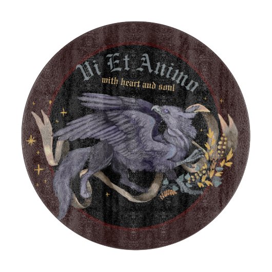 Regal Silver Griffin Schneidebrett (Vorderseite)