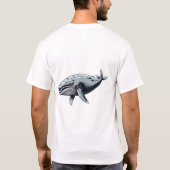 Regal Sperm Whale Hero T - Shirt (Rückseite)