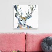 Regal Stag Leinwanddruck (Insitu (Wohnzimmer))