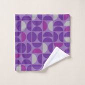 Regal Tiles Mitte Jahrhunderts Badhandtuch Set (Waschlappen)