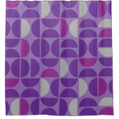 Regal Tiles Mitte Jahrhunderts Duschvorhang (Vorderseite)