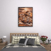 Regal Trio Ruhen in der Natur Poster