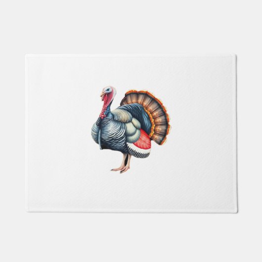 Regal Turkey Display Art Classic T - Shirt Fußmatte (Vorderseite)