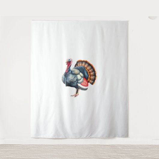Regal Turkey Display Art Classic T - Shirt Wandteppich (Vorderseite)