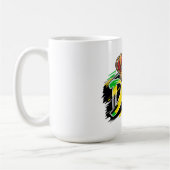 Regal Vater: Bold & Crowned Kaffeetasse (Links)
