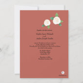 Regal Vintage Invitation Einladung (Rückseite)