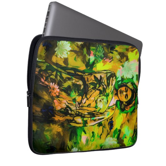 Regal Woman Laptopschutzhülle (Vorne Rechts)