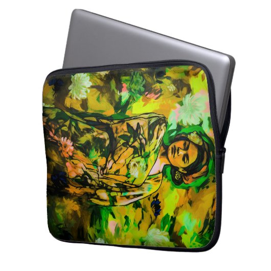 Regal Woman Laptopschutzhülle (Vorderseite Links)