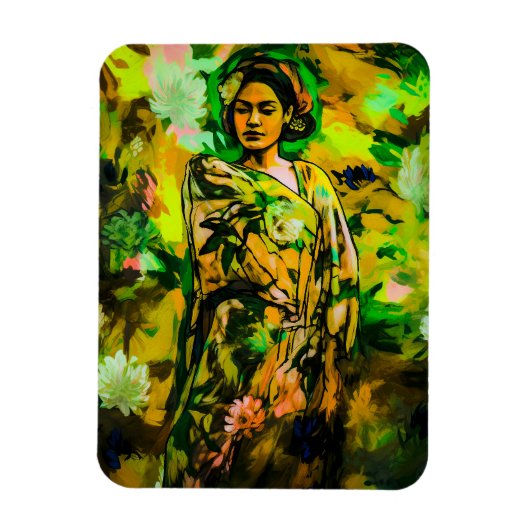 Regal Woman Magnet (Vertikal)