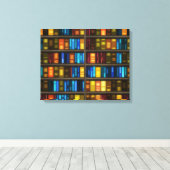 Regale 1 überzogene Leinwand (Insitu (Holzboden))