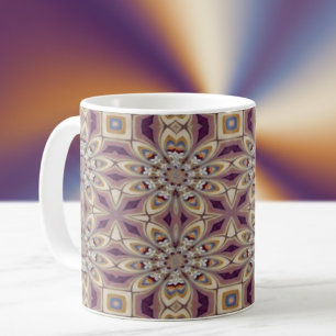 Regale Blume Kaffeetasse
