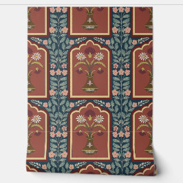 Regale Heritage Blooms - Vintage Blumenmuster Tapete