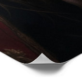 Regale Königin der Schatten Wandkunst Poster (Ecke)