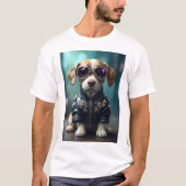Regale Pose: Ein vollwertiges Portrait von jojo T-Shirt (Vorderseite)