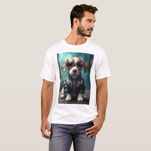 Regale Pose: Ein vollwertiges Portrait von jojo T-Shirt (Vorne ganz)