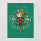 Regale Träume: Der verzauberte Nutcracker Postkarte (Vorderseite)