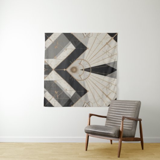 Regalgeometrie Wandteppich (Beispiel (Horizontal))