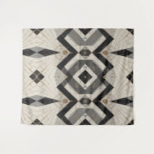 Regalgeometrie Wandteppich (Vorderseite (Horizontal))