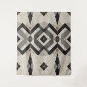 Regalgeometrie Wandteppich (Vorderseite)