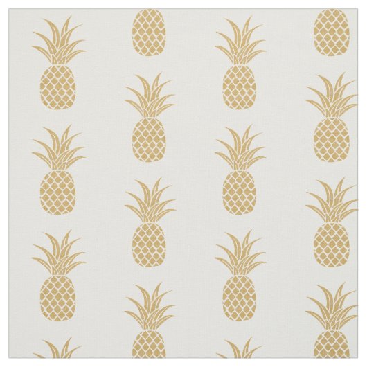 Regalgold Ananapfelstoff Stoff (Muster)