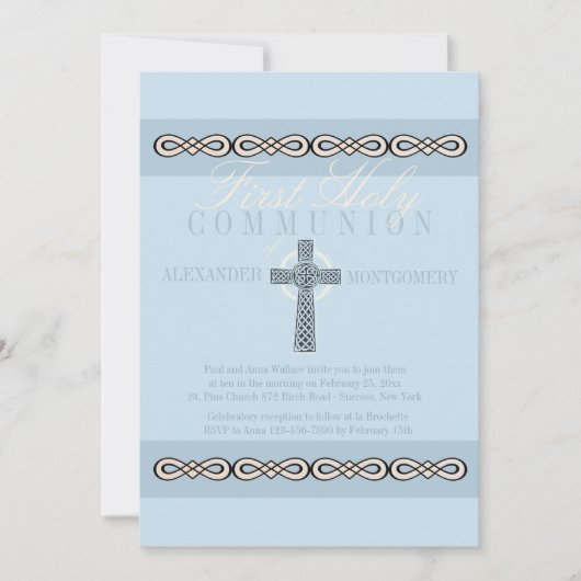 Regalgrenzen Religiöse Einladung (Vorderseite)