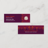 Regalicurlz mini Business Card Visitenkarte (Vorne/Hinten)