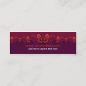 Regalicurlz mini Business Card Visitenkarte (Rückseite)