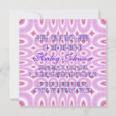 Regalische Party Einladung (Rückseite)